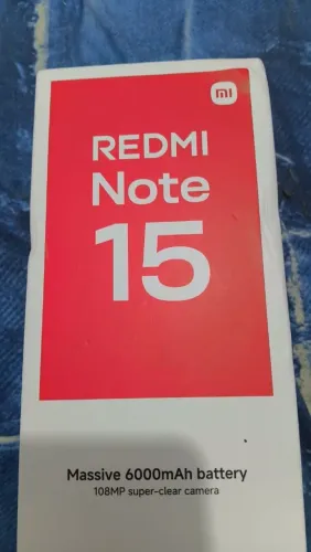 Redmi Note 15 (nunca usado)