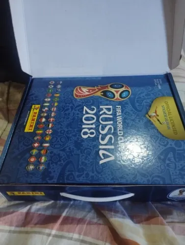 Álbum da copa do mundo 2018 Capa dura