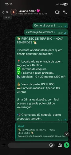 Repasse de terreno