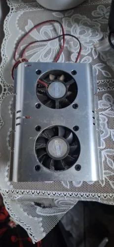 Título Cooler para HD Evercool - Duplo (Refrigeração de HD 3.5")