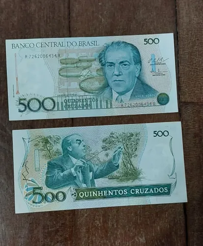 2 Células Dinheiro Raras 500 cruzados