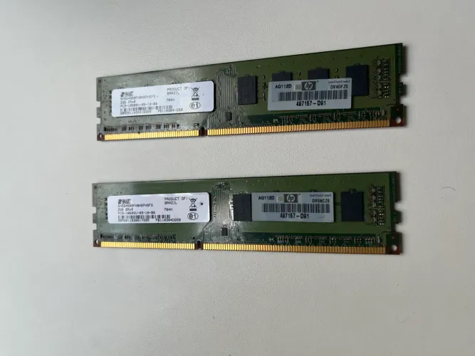 Memória Ram DDR3 4GB 1333Mhz Dual channel