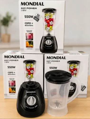 Liquidificador mondial 1.9 litros/127v