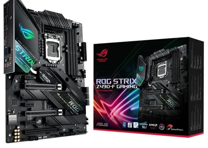 Placa Mãe asus Z490 -F LGA 1200