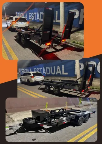 Plataforma prancha 2 eixos