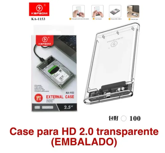 Case para hd externo 