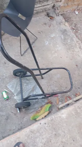 Carrinho para motor de polpa