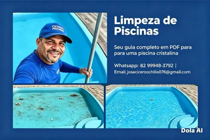 Manutenção em piscinas 