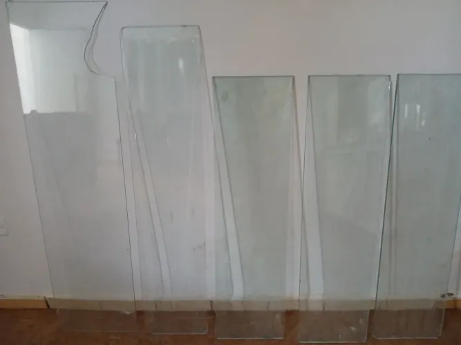 Placas de vidros de prateleiras 5 peças