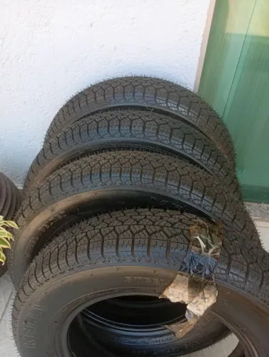 Kit 4 pneu Goodyear Keli metrik 165 r15 86 s,