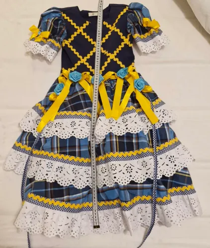 Vestido festa junina infantil