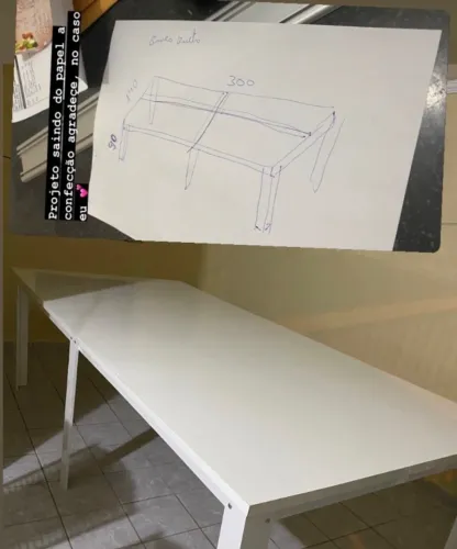 Mesa de corte mesa de produção mesa de fabrica