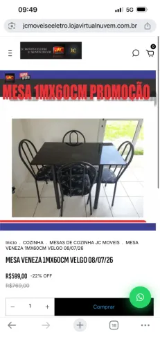 MESA 1MX60CM ARDOSIA
