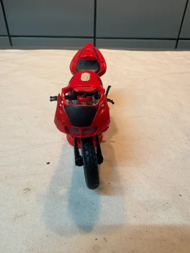 Moto maisto Honda NR antiga sucata - leia