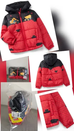 Blusa de frio Lego Vermelha - 5 anos