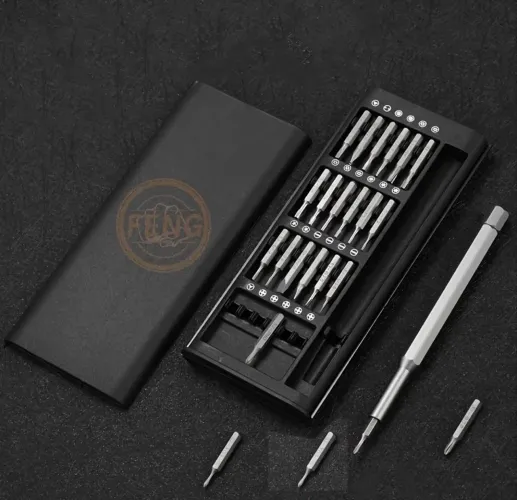 Kit ferramenta chave magnética precisão 24 peças pequenos reparos