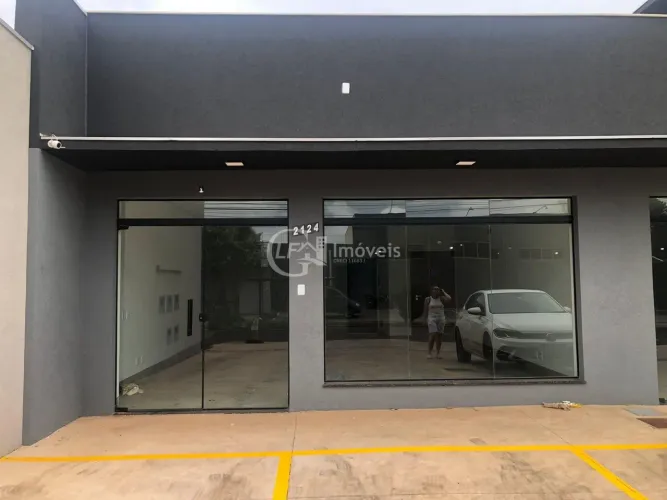Salão Comercial para Locação em Campo Grande-MS, Bairro Carandá Bosque: 1 Sala, 1 Banheiro
