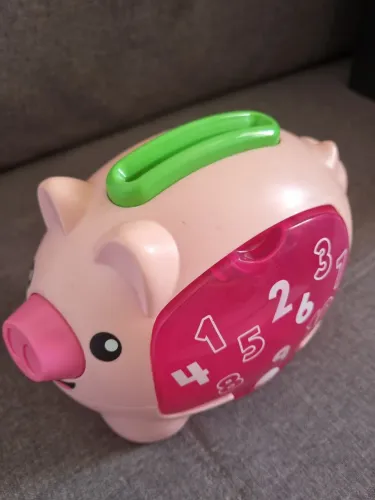Banco de Porquinho Fisher-Price Laugh & Learn Smart Stages - Brinquedo Educativo