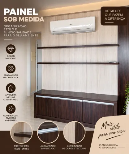 Rack balcão em MDF