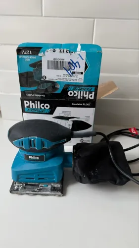 Lixadeira Orbital Philco 127V e 250W de potência