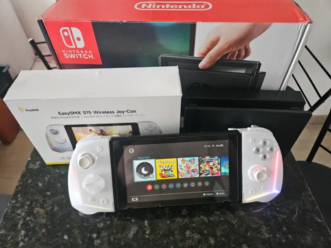 Nintendo switch desbloqueado via software + easysmx s15