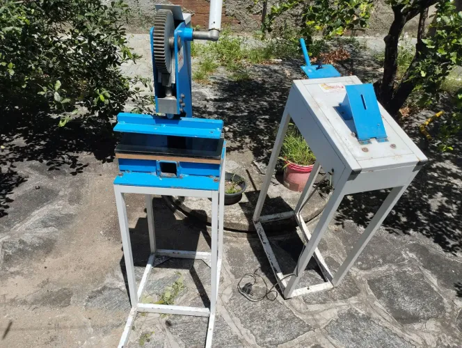 Máquina para chinelo