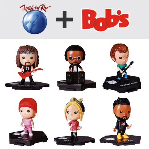 COLEÇÃO BOBS - BOB'STAR ROCK IN RIO 2022 ? COLEÇÃO COMPLETA