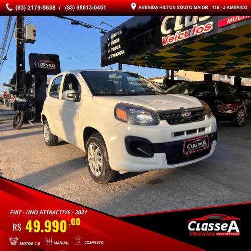 Fiat Uno Attractive 1.0 EVO Fire Flex 8V 5P 2021