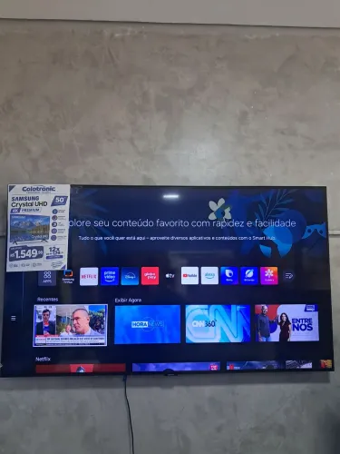 TV 50" SAMSUNG CRYSTAL