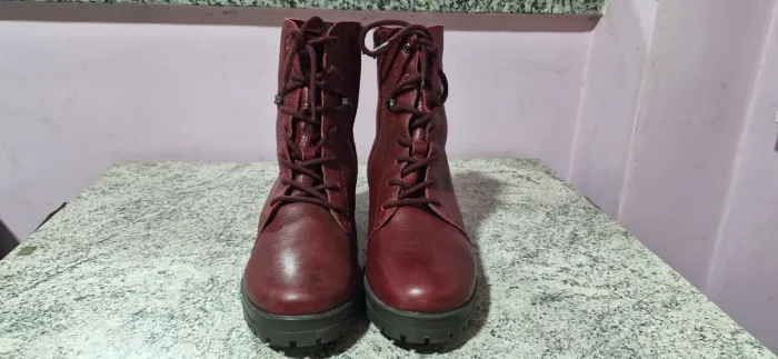 Bota coturno vinho via curtume 37