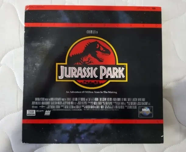 Laser Disc Ld Jurassic Park - Duplo