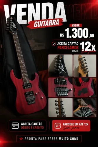 Vendo Guitarra X-Cort nova