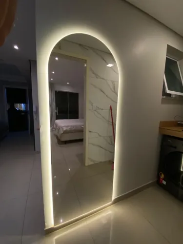 Espelhos com led