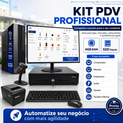 Kit PDV Completo para Comércio | Pronto para Vender