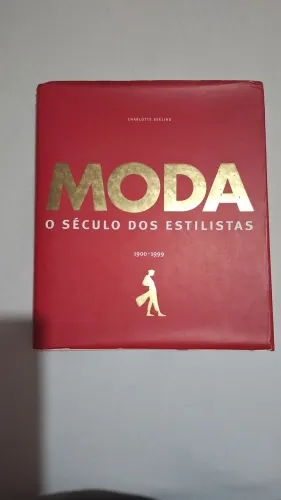 Livro capa dura moda o século dos estilistas