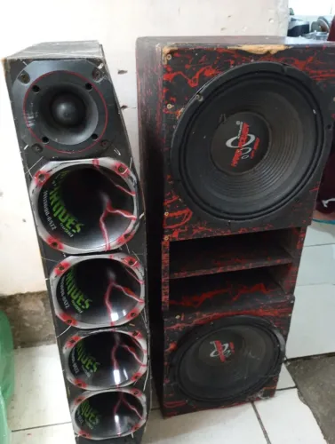 Woofer 12 550 / Cornetas Twitter 