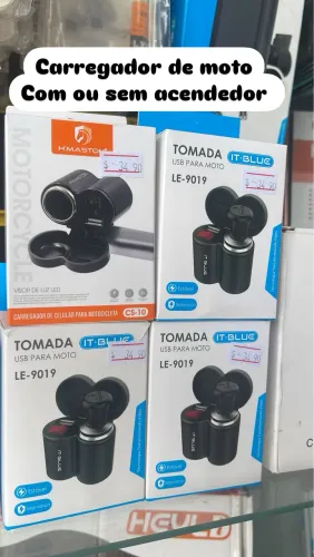 Carregador USB de celular para Moto