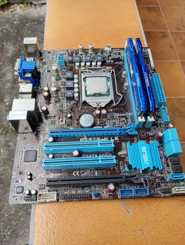 Kit I5 3570  16 GB  Placa Mãe Asus para jogos.