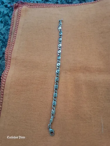 Pulseira aço cirúrgico