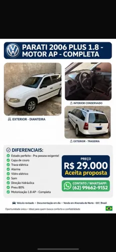 Volkswagen Parati 1.8 MI Plus Total Flex 8V 4P 2006