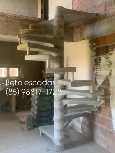 Escada de concreto