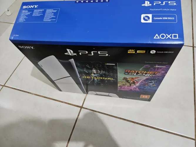 Vendo Caixa Original PS5 Slim Digital