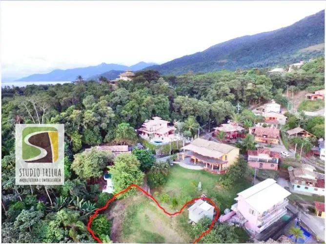 Terreno a Venda Curral Ilhabela - Vista para o Mar