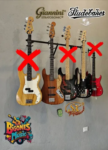 7 a 10x SEM JUROS! Baixos JazzBass, Precision e PJ.
