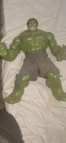Boneco hulk gigante da marvel de 42cm