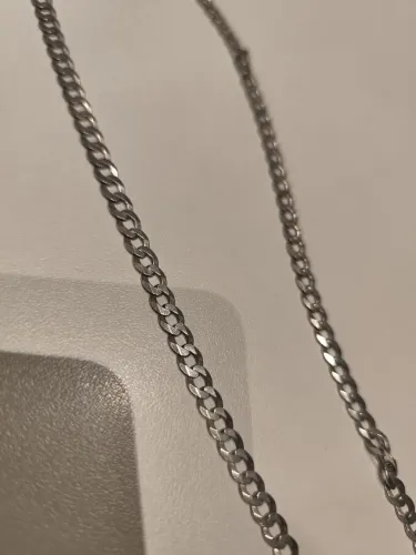 Corrente Groumet de Prata 925 legítimo c/ 65 cm 19.5 g
