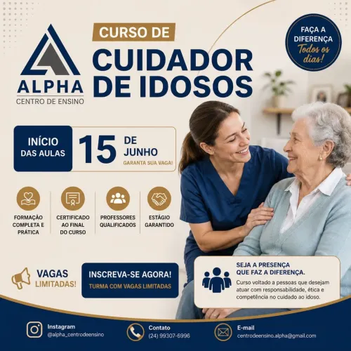 Curso de Cuidador de Idosos 