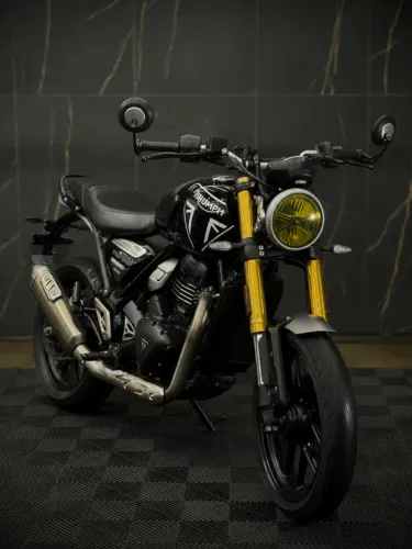 TRIUMPH SPEED 400 - ATÉ 21x NOS CARTÕES - QUITADA E EMPLACADA 2026 - SÓ TRANSFERIR
