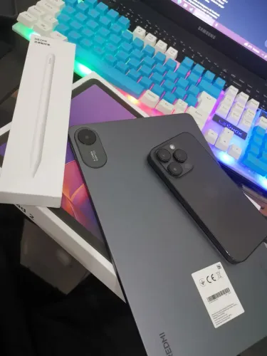 iphone 14 pro 256gb+ redmi pad 2 256gb 8ram+ caneta original xiaomi