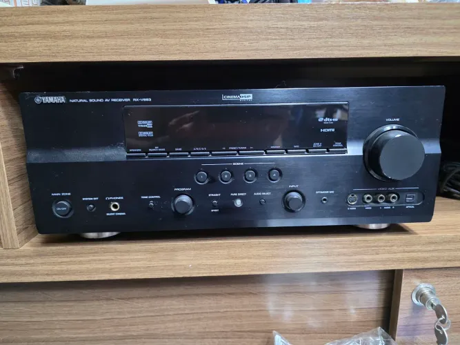 Receiver, Subwoofer e Caixa de Som